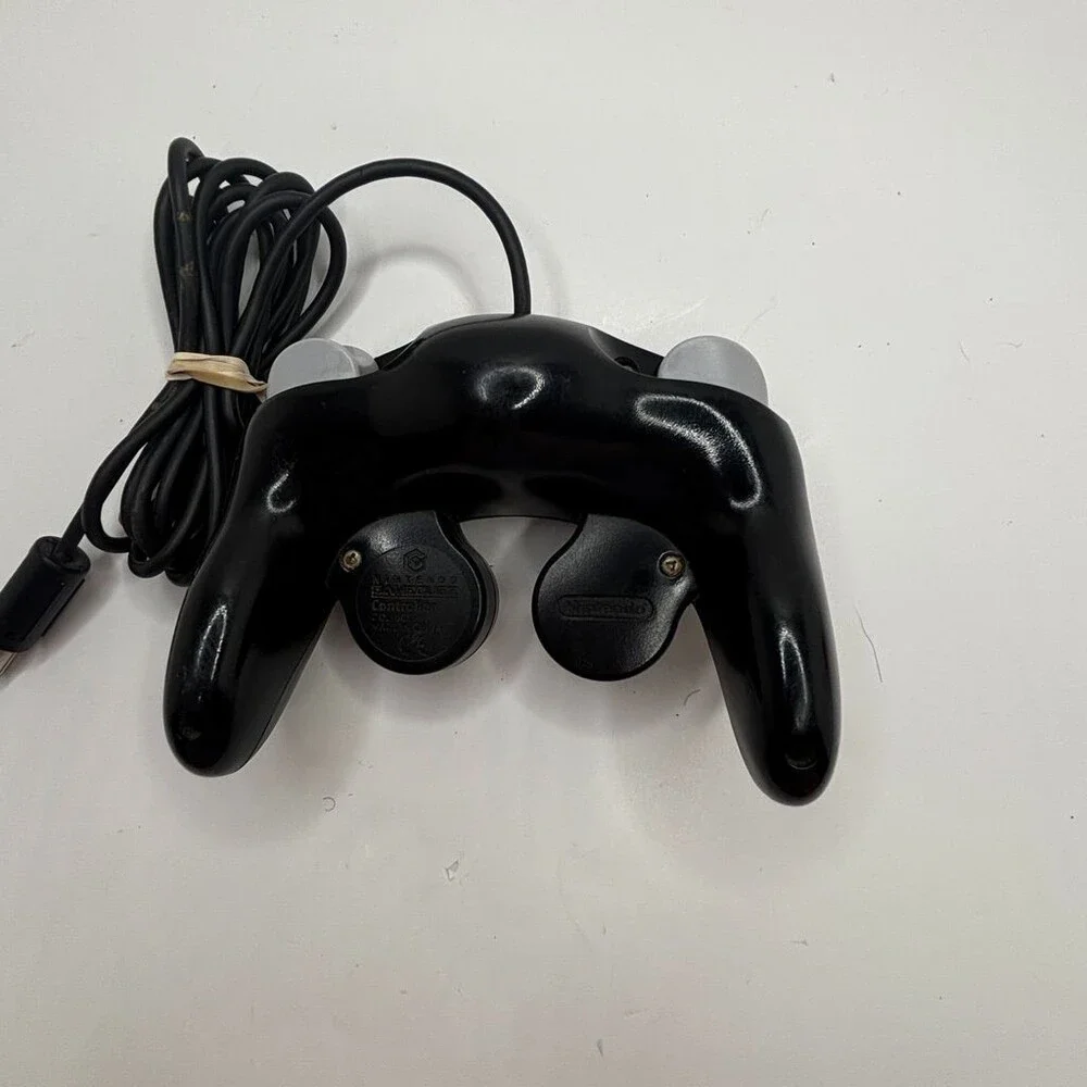 OEM Nintendo GameCube Black Wired GC Official Classic Controller DOL-003